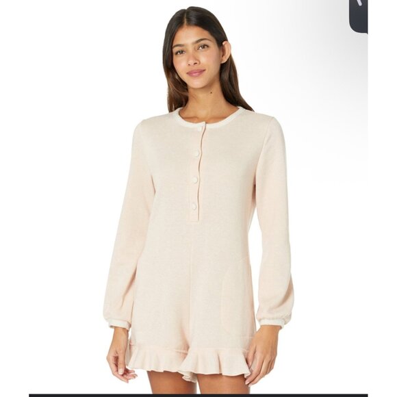 Only Hearts Women’s Fleece Lounge Onesie size M NWT - Picture 2 of 7